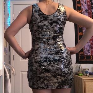 Glitter Mini-Dress